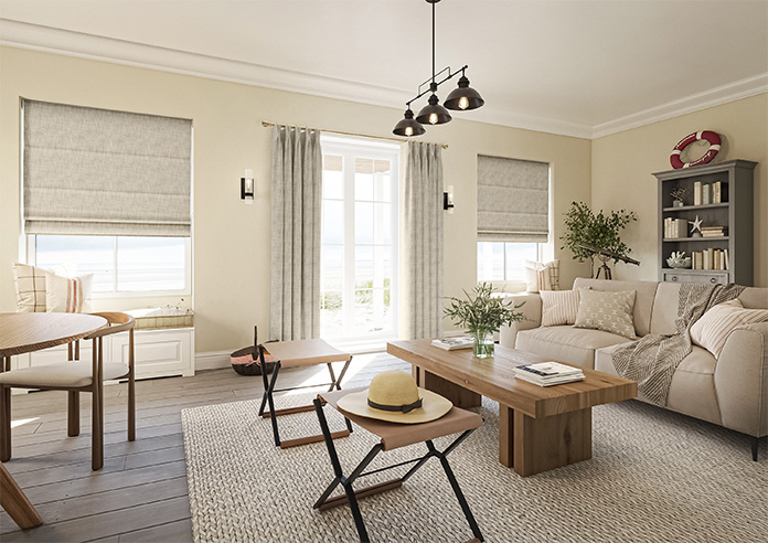 Foxford, Cheviot - Twist&Fit Roman Blind - Image 6